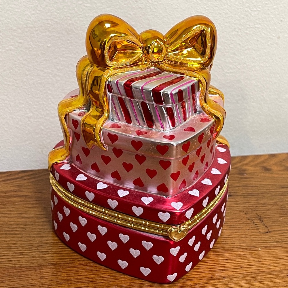 Christopher Radko Box " Love Stack"